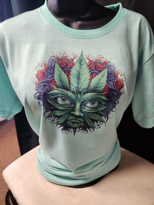 "Leaf Me Alone" Spirit 420 Tee